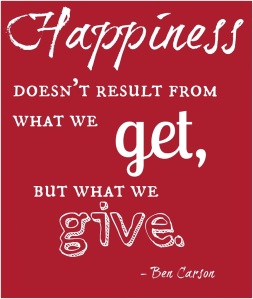 Giving-Happiness
